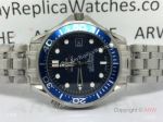 Omega Seamaster James Bond Copy Watch Blue Bezel_th.jpg